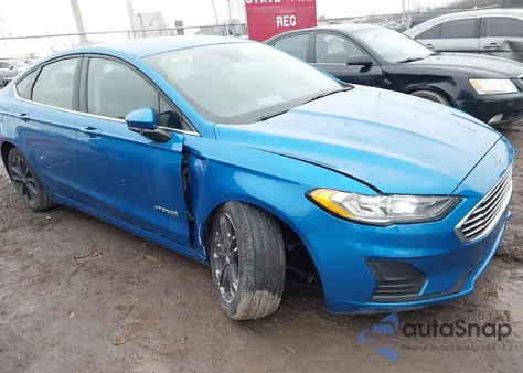 2019 Ford Fusion Hybrid Se from USA, damaged, VIN 3FA6P0LU2KR168185